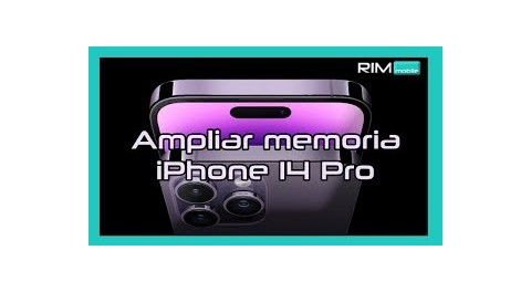 Ampliación memoria iPhone 14 Pro 128GB a 1 TB