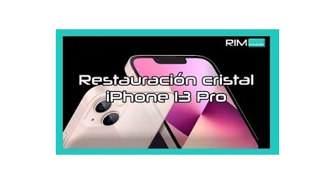 Como Restauracion Cristal - Pantalla iPhone 13 Pro